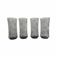 Load image into Gallery viewer, Libbey Retro Dandelion Puff Tall Collins Glasses (Set of 4)
