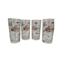 Load image into Gallery viewer, Libbey Mid-Century Marine Life Glasses (Set of 4)
