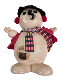 Load image into Gallery viewer, Vintage Frosty US Bank Coin Bank
