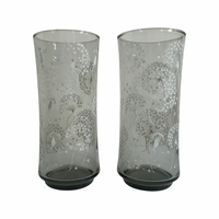 Load image into Gallery viewer, Libbey Retro Dandelion Puff Tall Collins Glasses (Set of 2)
