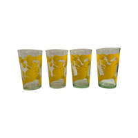 Load image into Gallery viewer, Federal Glass Vintage Hang Ten Glasses (Set of 4)

