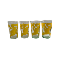 Load image into Gallery viewer, Federal Glass Vintage Hang Ten Glasses (Set of 4)
