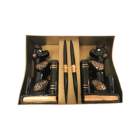 Load image into Gallery viewer, Windsor Poodle Book Ends Desk Set
