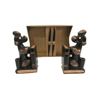 Load image into Gallery viewer, Windsor Poodle Book Ends Desk Set
