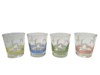 Load image into Gallery viewer, Anchor Hocking Gazelle Mid-Century Whiskey Glasses (Set of 4)

