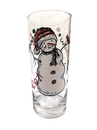 Load image into Gallery viewer, Anchor Hocking Mid-Century Let it Snow Snowmen Glasses (Set of 4 )
