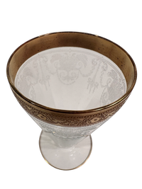 Load image into Gallery viewer, Tiffin Franciscan Gold Rimmed Glasses (Set of 7)
