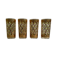 Load image into Gallery viewer, Culver Mid-Century Valencia 4-Piece Highball Glasses
