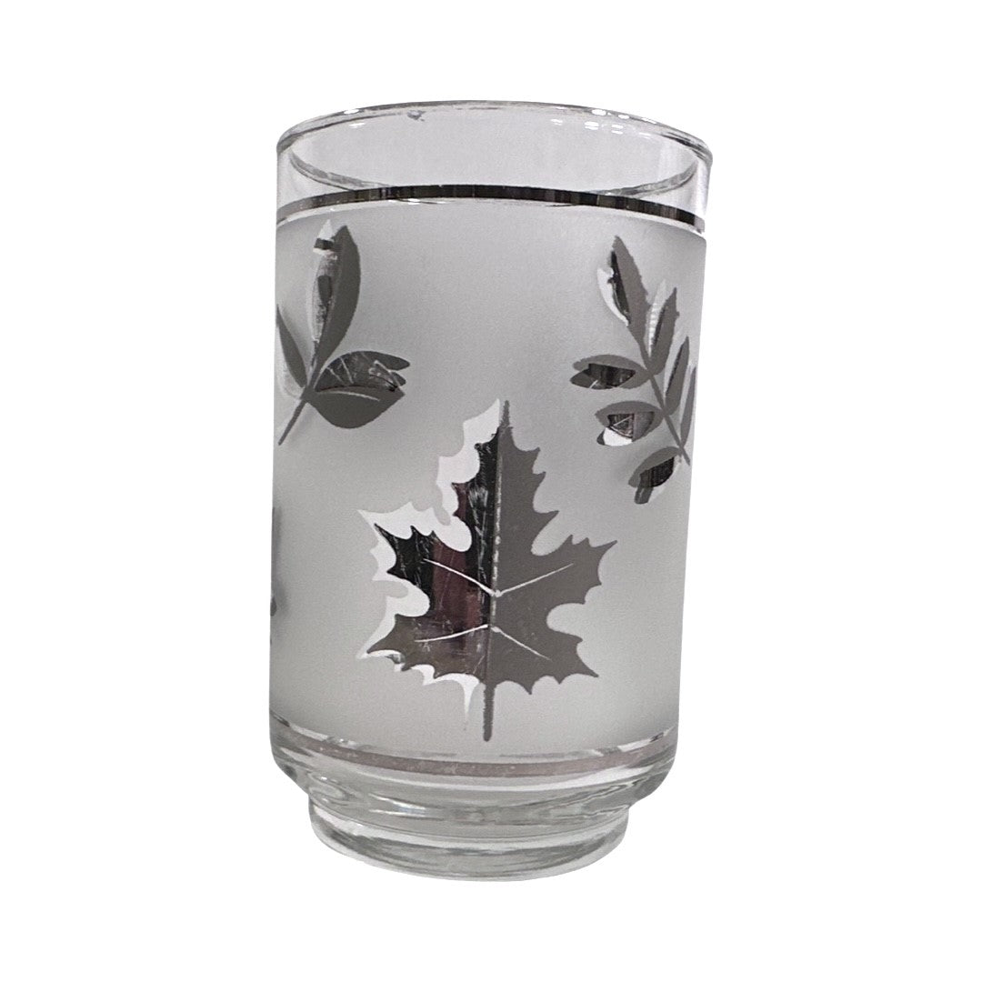 Libbey Mid-Century Silver Foliage Medium Cooler Glass (Single Glass)