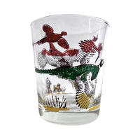 Load image into Gallery viewer, Hazel Atlas Mid-Century Pheasant Whiskey Glass (Single Glass)
