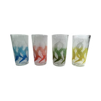 Load image into Gallery viewer, Anchor Hocking Mid-Century Rainbow Swirl Glasses (Set of 4)
