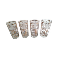 Load image into Gallery viewer, Georges Briard Signed Golden Art Deco Glasses (Set of 4)

