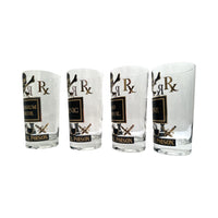 Load image into Gallery viewer, Georges Briard Signed Mid-Century Name Your Poison Glasses (Set of 4)
