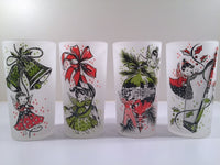 Load image into Gallery viewer, Federal Glass - Angels Preparing for Christmas (Set of 4)
