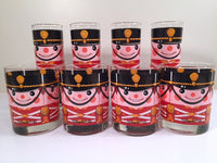 Load image into Gallery viewer, Georges Briard-Signed Mid-Century Soldiers Tall Collins Glasses (Set of 4)
