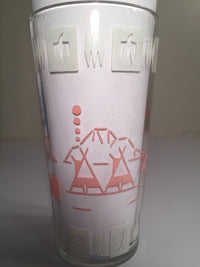 Load image into Gallery viewer, Hazel Atlas Mid-Century Indian Fantasy Boy Retro Glasses (Set of 4)
