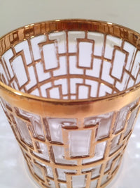 Load image into Gallery viewer, Imperial Glass - Shoji 22-Karat Gold Mid-Century Single Glass ( 1 )
