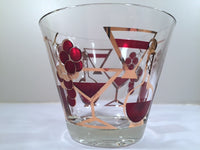 Load image into Gallery viewer, Gay Fad Signed Country Club Mid-Century 22-Karat Gold Snacker With Carrier &amp; Original Tag
