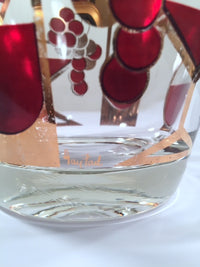 Load image into Gallery viewer, Gay Fad Signed Country Club Mid-Century 22-Karat Gold Snacker With Carrier &amp; Original Tag
