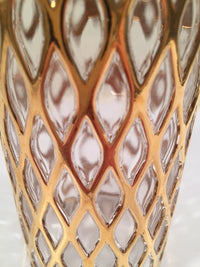 Load image into Gallery viewer, Imperial Glass Sekai Ichi 22-Karat Gold Mid-Century Highball Glass (Single Glass)
