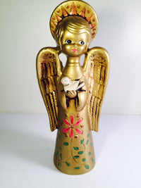 Load image into Gallery viewer, Vintage Golden Angel Figure
