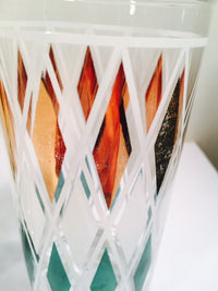 Load image into Gallery viewer, Classic Vintage Retro Blue - Gold and White Diamond Glasses (Set of 6)
