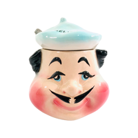 Load image into Gallery viewer, Vintage American Bisque French Chef Relish Container
