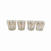 Load image into Gallery viewer, Atomic Golden Cherry Cocktail Glasses (Set of 4)
