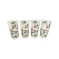 Load image into Gallery viewer, Vintage Summer Fun Glasses (Set of 4)
