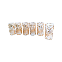 Load image into Gallery viewer, Imperial Glass Mid-Century Golden Christmas Glasses (Set of 6)
