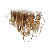 Load image into Gallery viewer, Frank Maietta Signed Mid-Century Golden Bee and Flower 9-Piece Set
