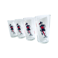 Load image into Gallery viewer, Dominion Glass Mid-Century Jokers Are Wild Glasses (Set of 4)
