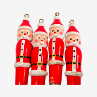 Load image into Gallery viewer, Vintage Handcrafted Santa 5-Piece Utility Bar Set

