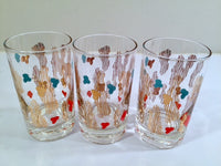 Load image into Gallery viewer, Federal Glass Mid-Century 29-Piece Retro Mod Bar Set
