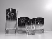 Load image into Gallery viewer, Vitreon Queens Luster Mid-Century Atomic Platinum 29-Piece Bar Set
