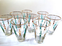 Load image into Gallery viewer, Libbey Mid-Century Staccato Glasses (Set of 8)
