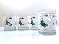 Load image into Gallery viewer, Neiman Marcus Art Deco Dove Double Old Fashion Glasses (Set of 4)
