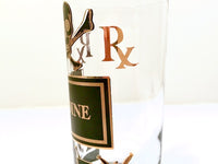 Load image into Gallery viewer, Georges Briard Signed Name Your Poison Single Glass – Iodine
