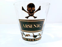 Load image into Gallery viewer, Georges Briard Name Your Poison Double Old Fashion Single Glass - Arsenic
