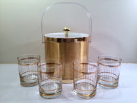 Load image into Gallery viewer, Culver Signed Mid-Century Devon 5-Piece Entertaining Set
