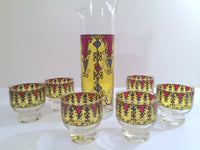 Load image into Gallery viewer, Culver Signed Mid-Century 8-Piece Renaissance Bar Set
