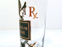 Load image into Gallery viewer, Georges Briard Signed Name Your Poison Single Glass - Potassium Cyanide
