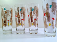 Load image into Gallery viewer, Federal Glass Mid-Century 29-Piece Retro Mod Bar Set
