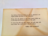 Load image into Gallery viewer, Fred Press Signed Mid-Century 22-Karat Gold Seahorse Double Old Fashion Glasses (Set of 7)
