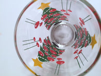 Load image into Gallery viewer, Hazel Atlas Mid-Century Gay Glasses Retro Christmas Trees (Set of 8 With Original Box)
