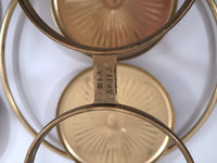 Load image into Gallery viewer, Federal Glass Pink Atomic Starburst Glasses with Tipsy Tim Carrier (Set of 6 with Carrier)
