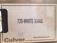 Load image into Gallery viewer, Culver- Signed Mid-Century 22-Karat Gold &amp; White Christmas Bells Glasses (Set of 4 with Original Box)
