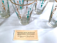 Load image into Gallery viewer, Libbey Mid-Century Staccato Glasses (Set of 8)
