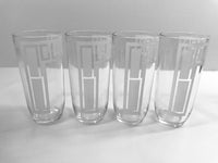 Load image into Gallery viewer, Art Deco Vintage Bourbon Glasses (Set of 4)
