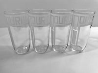 Load image into Gallery viewer, Art Deco Vintage Bourbon Glasses (Set of 4)
